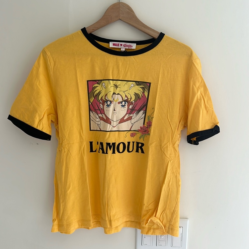 MAJE x Sailor Moon crop top
